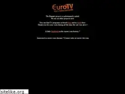 Sites similar to eurotv.com