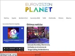 Sites similar to eurovisionplanet.com