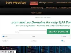Sites similar to eurowebsites.net