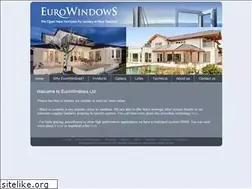 Sites similar to eurowindows.co.nz