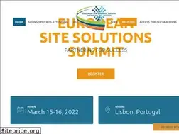 Sites similar to eusitesolutionssummit.com