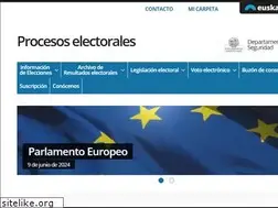 Sites similar to euskadielecciones.eus