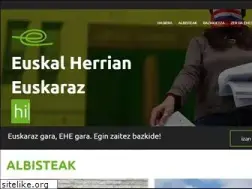 Sites similar to euskalherrianeuskaraz.org