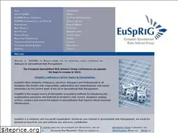 Sites similar to eusprig.org