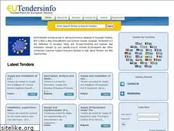 Sites similar to eutendersinfo.com