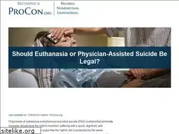 Sites similar to euthanasia.procon.org