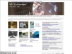 Sites similar to euthanasie-gedenken.de