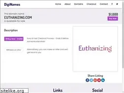 Sites similar to euthanizing.com