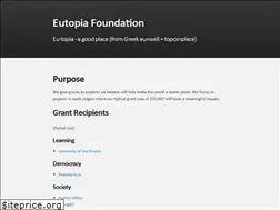Sites similar to eutopiafoundation.org