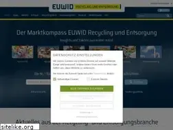 Sites similar to euwid-facility.de