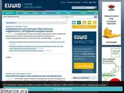 Sites similar to euwid-papier.de