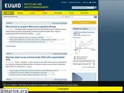 Sites similar to euwid-recycling.com