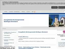 Sites similar to ev-kirche-boertlingen-birenbach.de
