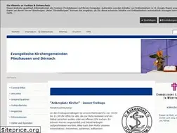 Sites similar to ev-kirche-pliezhausen-doernach.de