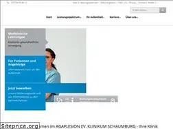 Sites similar to ev-klinikum-schaumburg.de