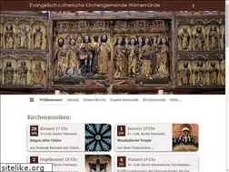 Sites similar to ev-luth-kirchgemeinde-warnemuende.de