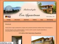 Sites similar to evaappartman.hu
