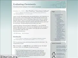 Sites similar to evaluatingchristianity.wordpress.com