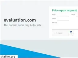 Sites similar to evaluation.com