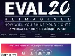 Sites similar to evaluationconference.org