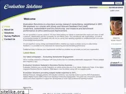 Sites similar to evaluationsolutions.com