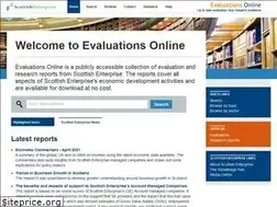 Sites similar to evaluationsonline.org.uk