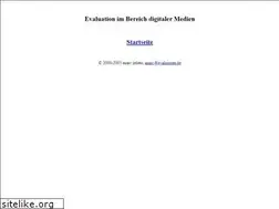 Sites similar to evaluieren.de