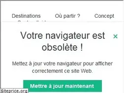 Sites similar to evaneos.fr