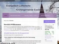 Sites similar to evang-kirche-eysoelden.de