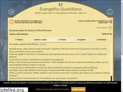 Sites similar to evangelhoquotidiano.org