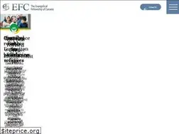 Sites similar to evangelicalfellowship.ca