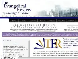 Sites similar to evangelicalreview.com