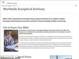 Sites similar to evangelicalseminary.net
