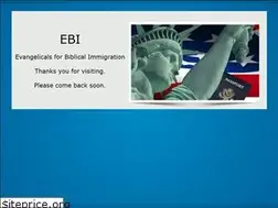 Sites similar to evangelicalsforbiblicalimmigration.com