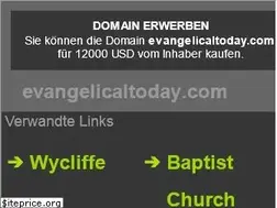 Sites similar to evangelicaltoday.com