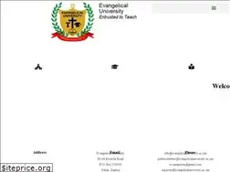 Sites similar to evangelicaluniversity.ac.zm