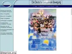 Sites similar to evangelikale-bewegung.de