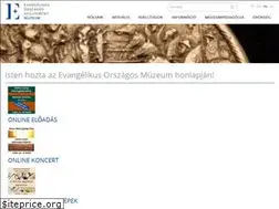 Sites similar to evangelikusmuzeum.hu