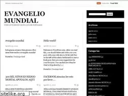 Sites similar to evangeliomundial.wordpress.com
