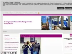 Sites similar to evangelisch-heidenheim.de