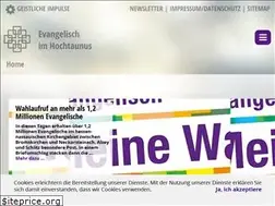 Sites similar to evangelisch-hochtaunus.de