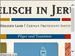 Sites similar to evangelisch-in-jerusalem.de