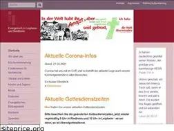 Sites similar to evangelisch-in-leipheim.de