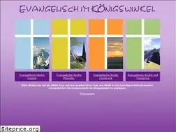 Sites similar to evangelisch-koenigswinkel.de
