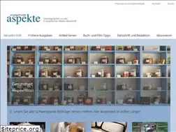 Sites similar to evangelische-aspekte.de