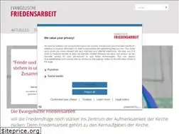 Sites similar to evangelische-friedensarbeit.de