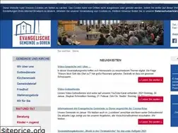 Sites similar to evangelischegemeinde-dueren.de