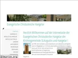 Sites similar to evangelischekirchehangelar.de
