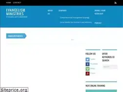 Sites similar to evangelismga.com