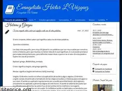 Sites similar to evangelistahectorvazquez.com